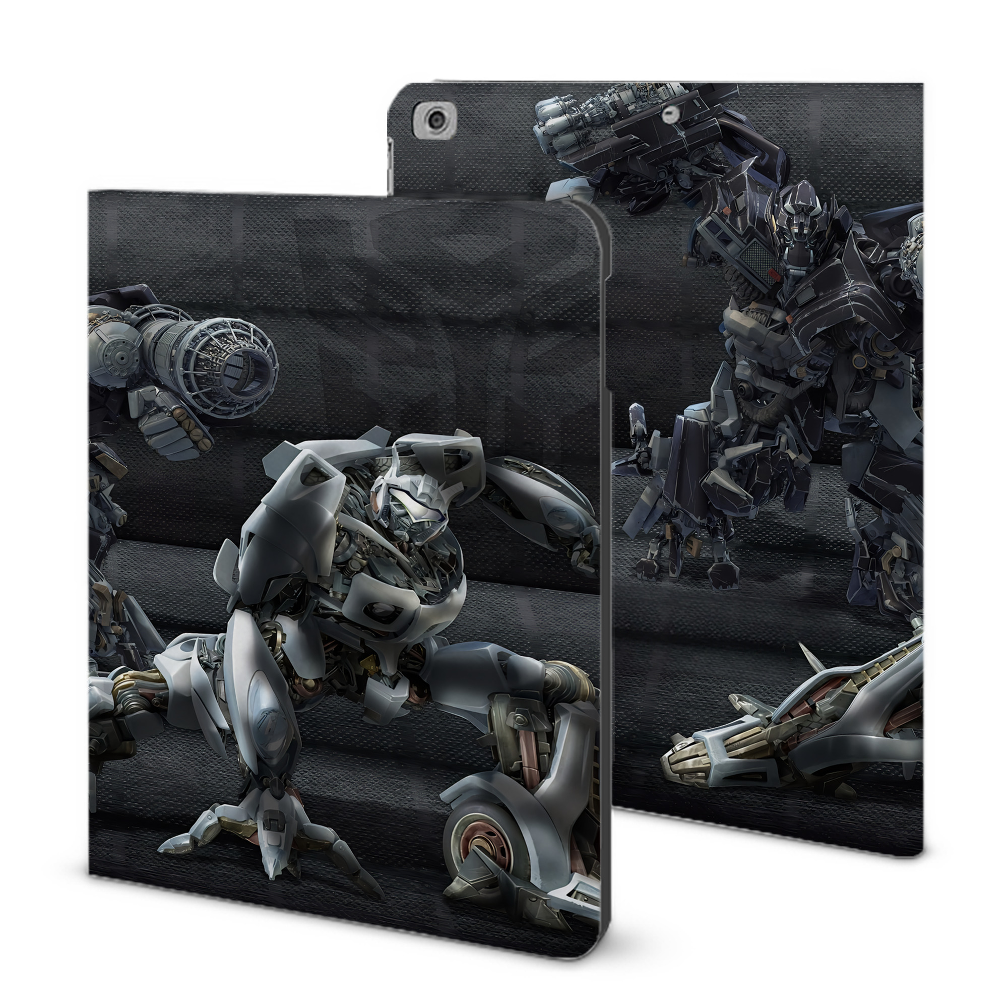 （画像用） Transformers トランスフォーマー IPad ケース ブック型 PUレザー TPU 耐衝撃 軽量 薄型 ペン収納なし 全面保護 IPad 各モデル対応